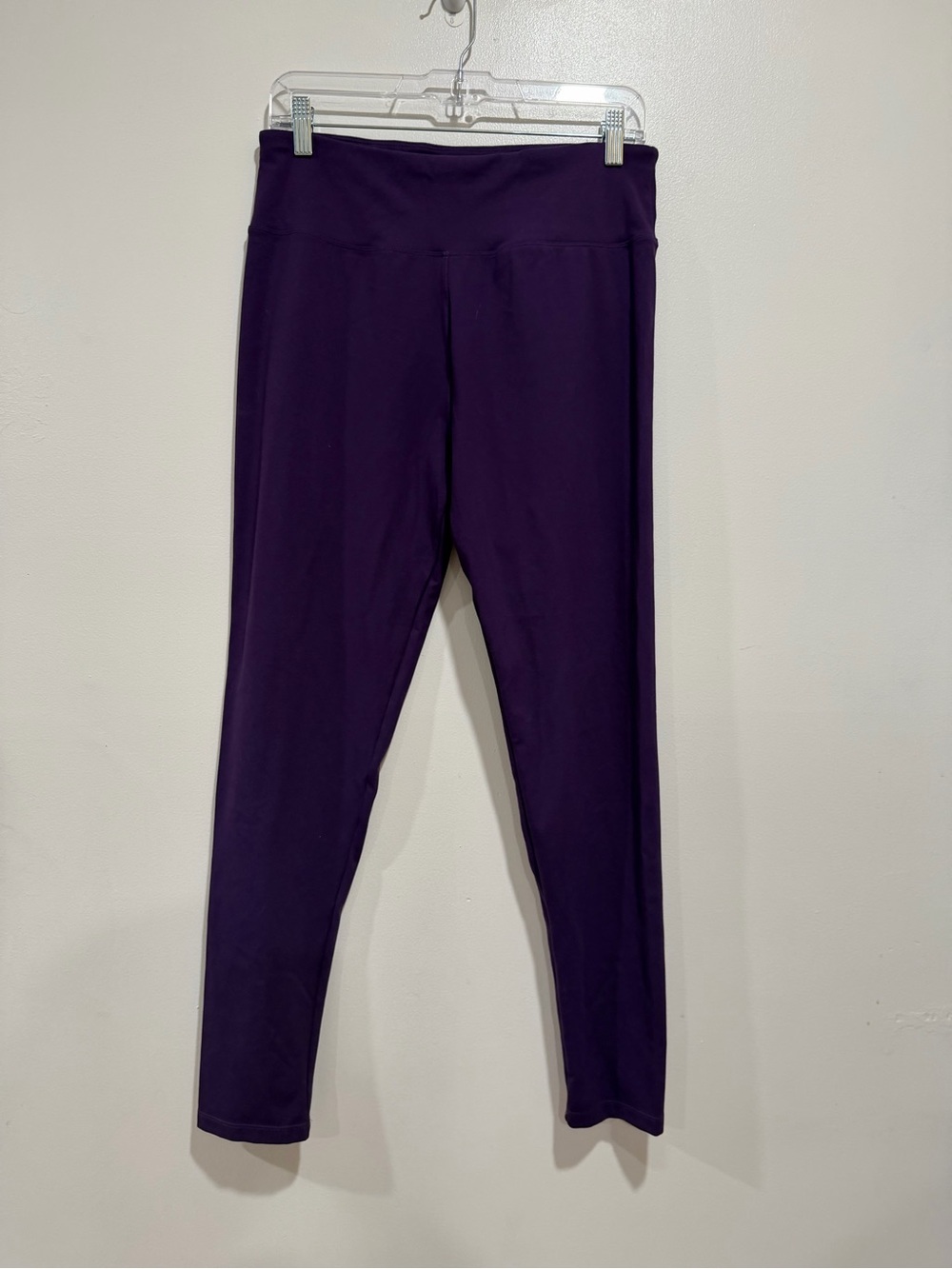 IUGA Purple High Waisted Yoga Leggings Women’s Stretch Activewear XL - Picture 4 of 5